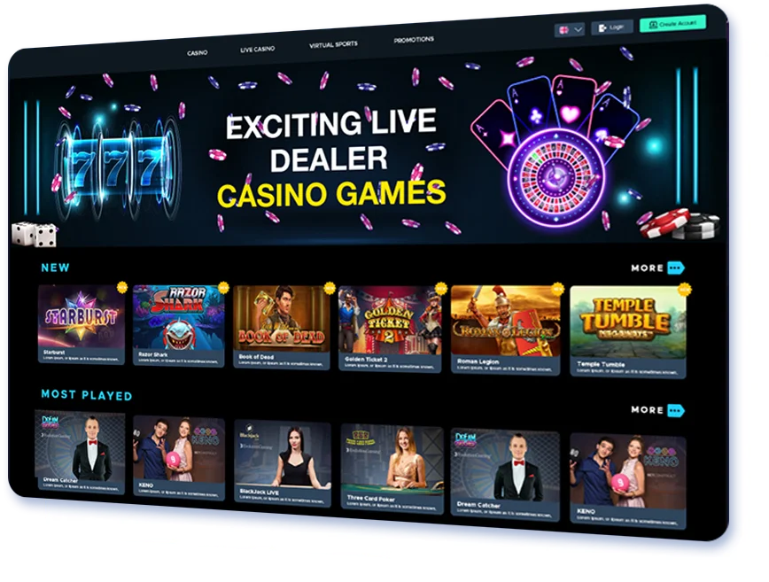 Keno Software for Online Casinos
Live Dealer Keno
