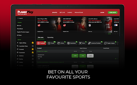 Evaluation of PowerPlay Sportsbook: 100% Welcome Bonus up to C$500